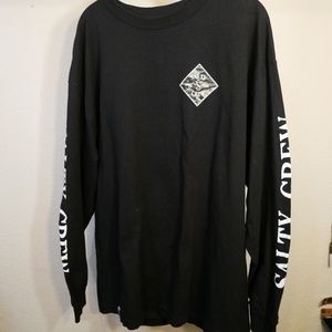 Salty Crew Camo Long Sleeve Shirt Size XL